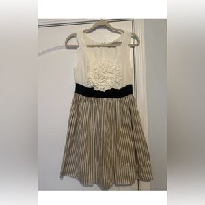 Anthropologie Burlapp dress